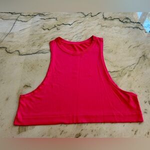 Vibrant Pink Sleeveless Women's Top